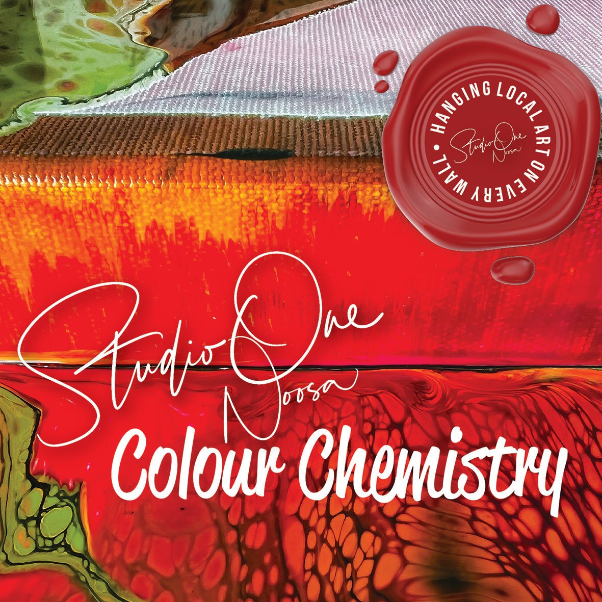 11th October 24 - Sip & Pour - Colour Chemistry Workshop - 5:30PM to 8:00PM - Studio One Noosa