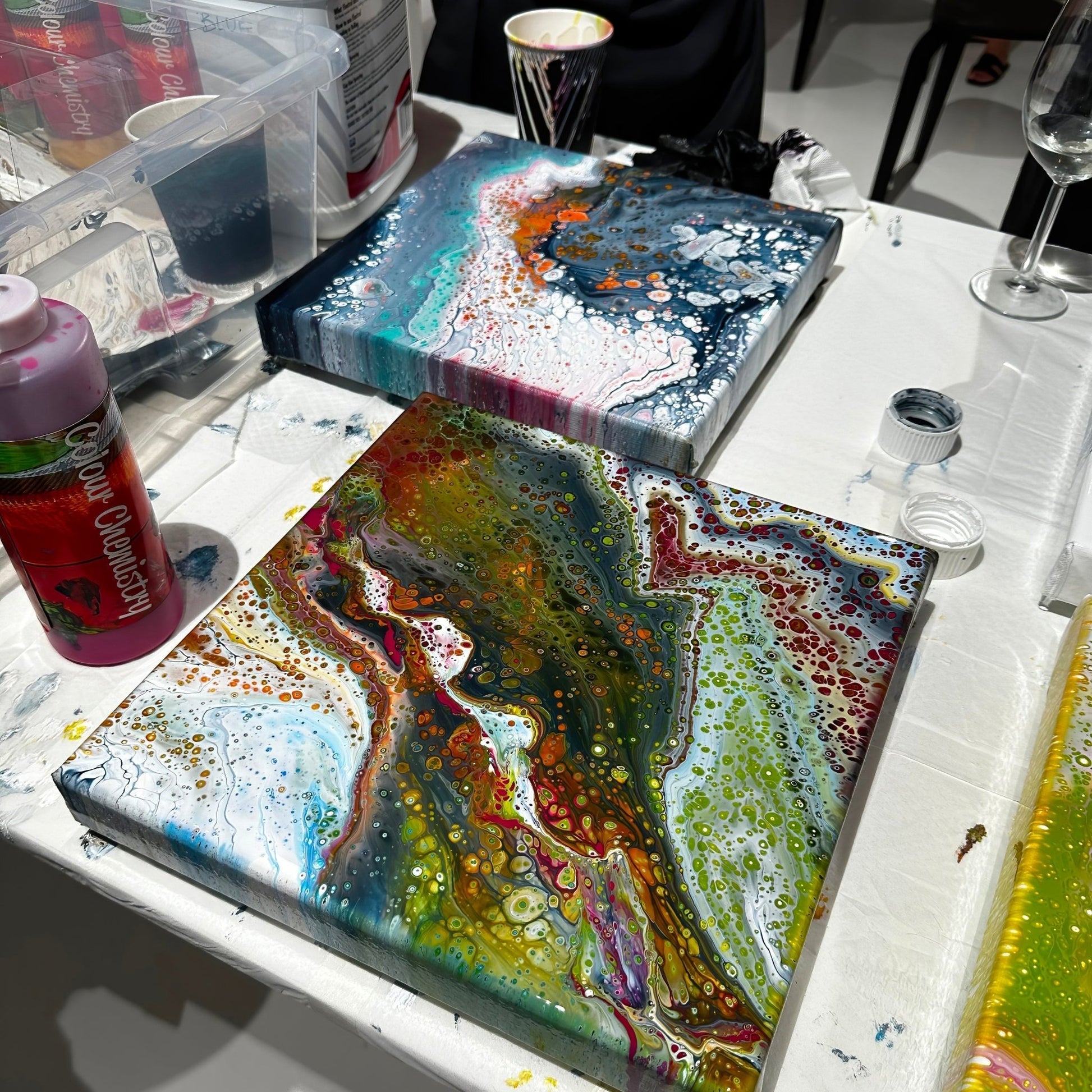 11th October 24 - Sip & Pour - Colour Chemistry Workshop - 5:30PM to 8:00PM - Studio One Noosa