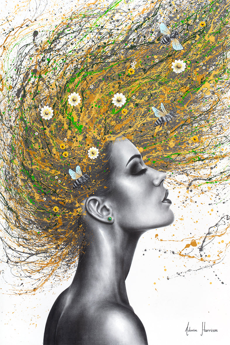 The Honey Bee Woman - Limited Edition Fine Art Giclée Prints