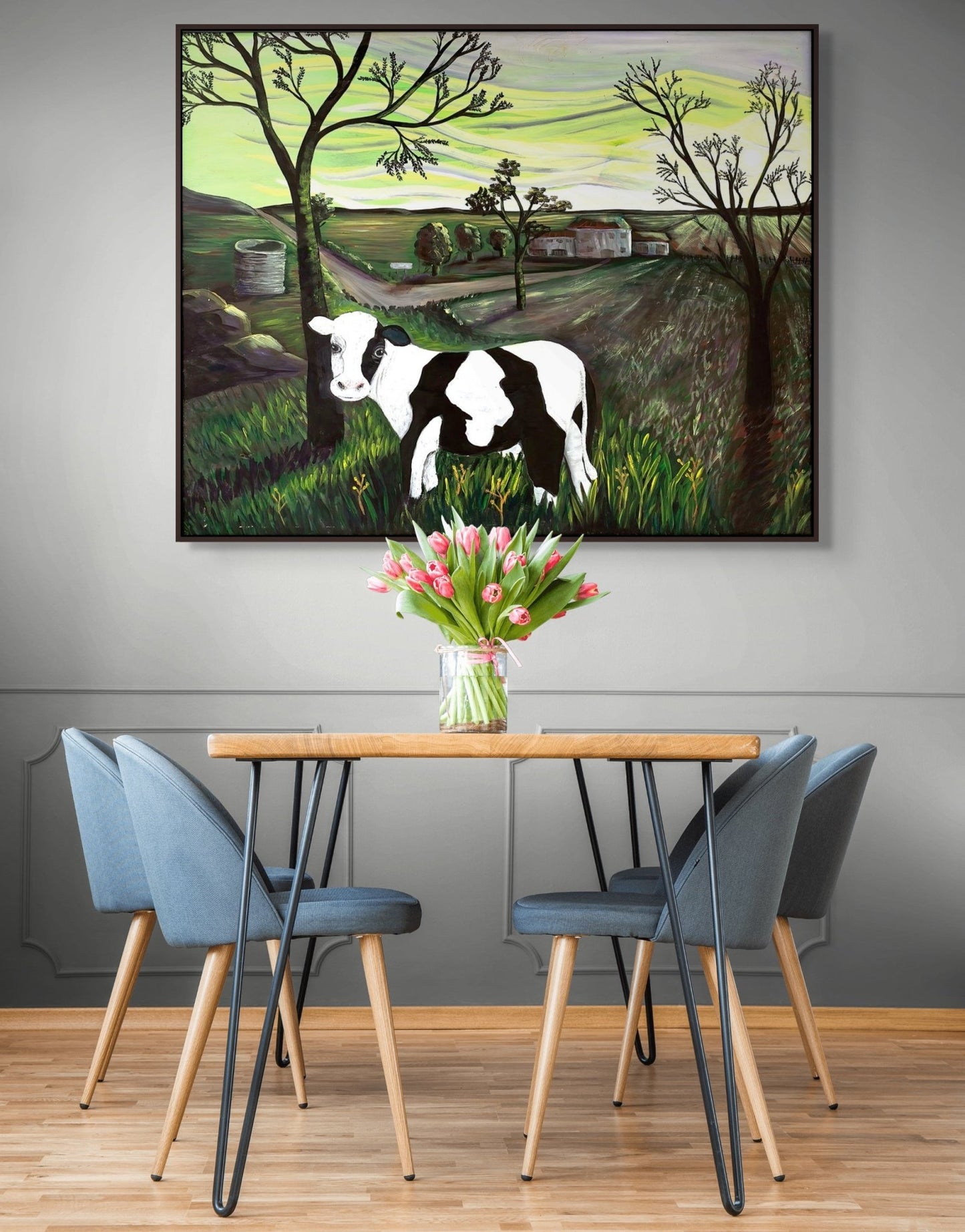 A Cow in a French Farm - Fine Art Prints - Studio One Noosa