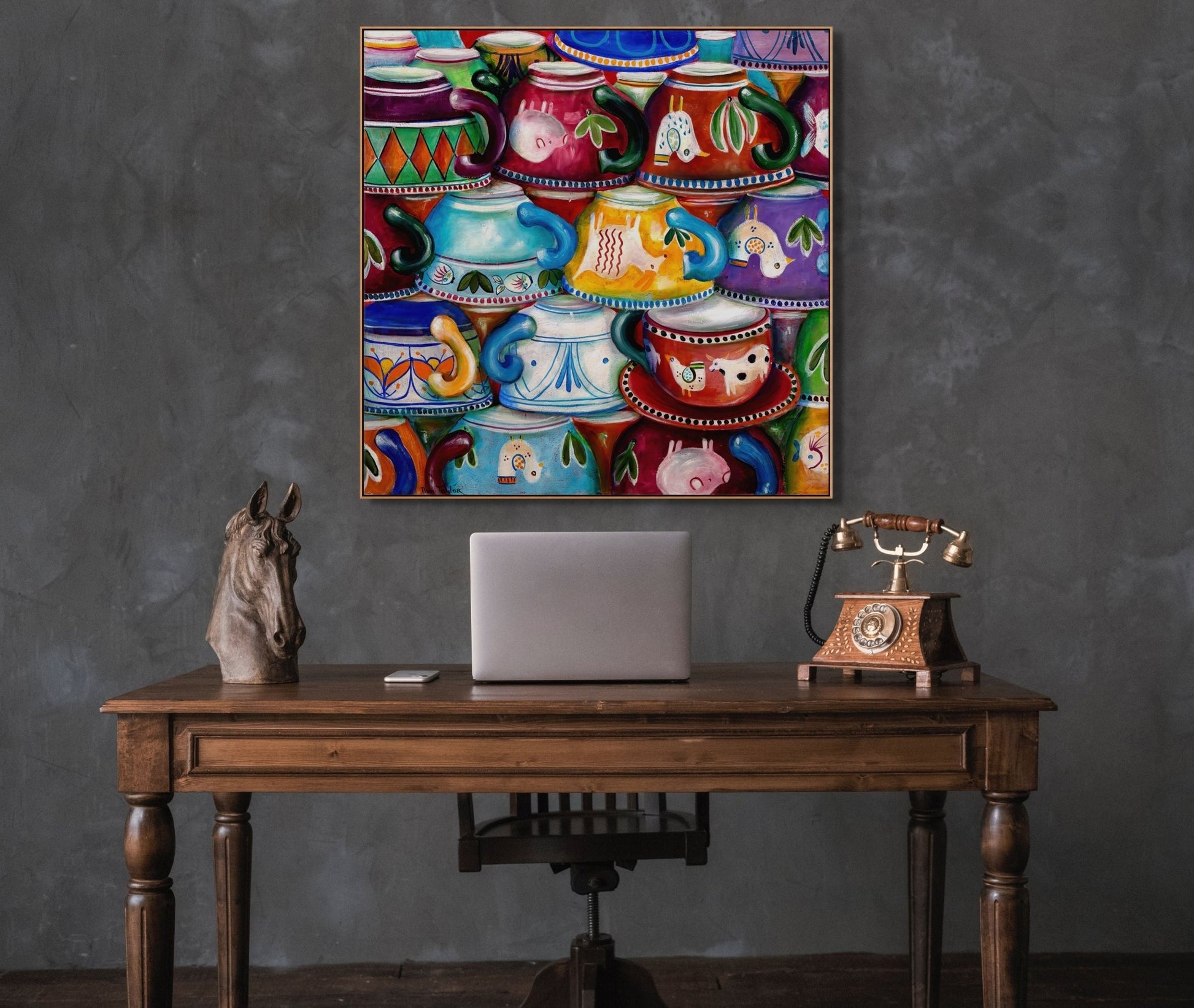 Amalfi's Landscape of Cups - LIMITED EDITION - Fine Art Prints - Studio One Noosa