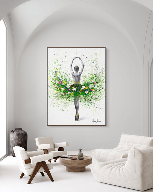 Flower Garden Dancer - Limited Edition Fine Art Giclée Prints - Studio One Noosa