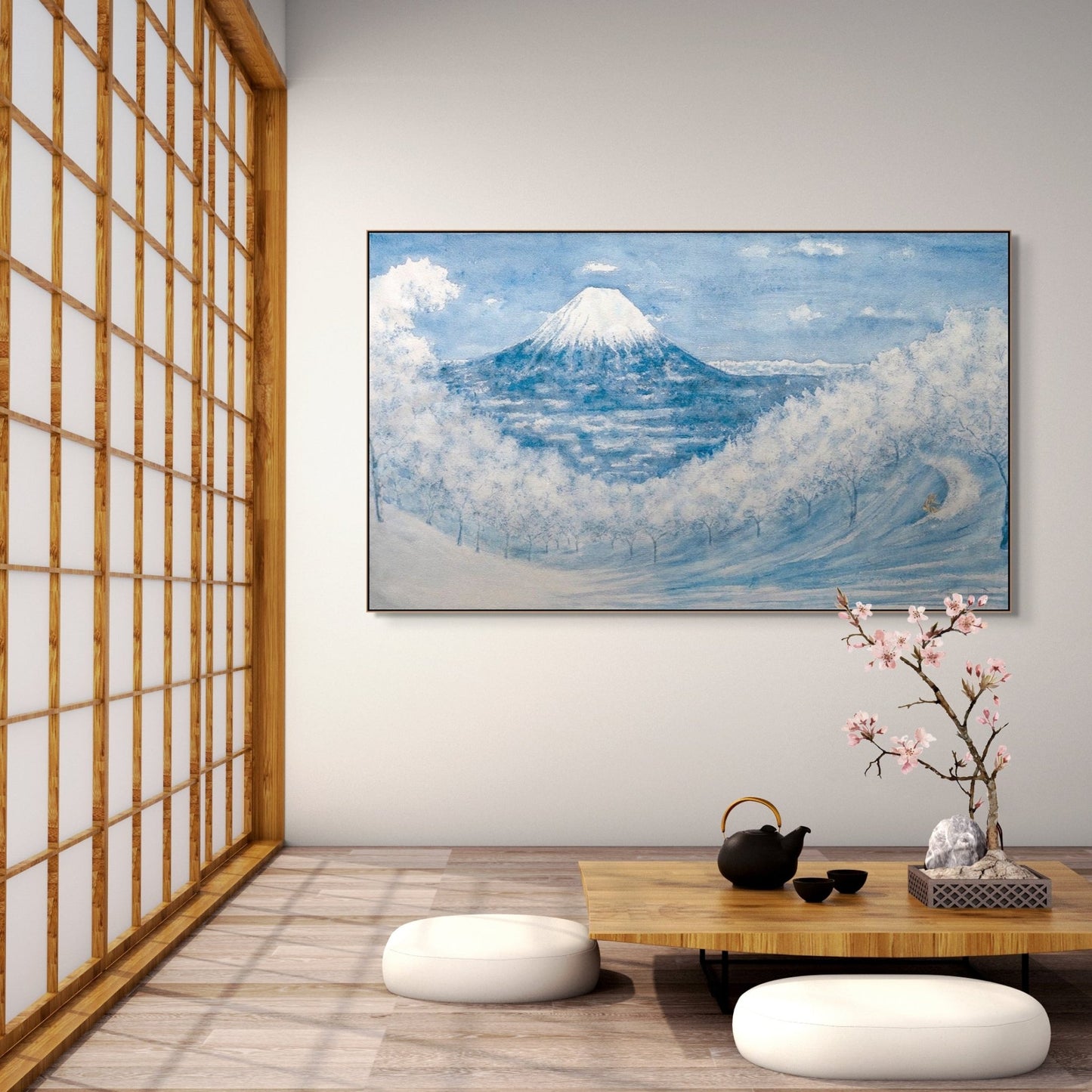 Mt Yotei and the Pow - Her - LIMITED EDITION - Fine Art Prints - Studio One Noosa