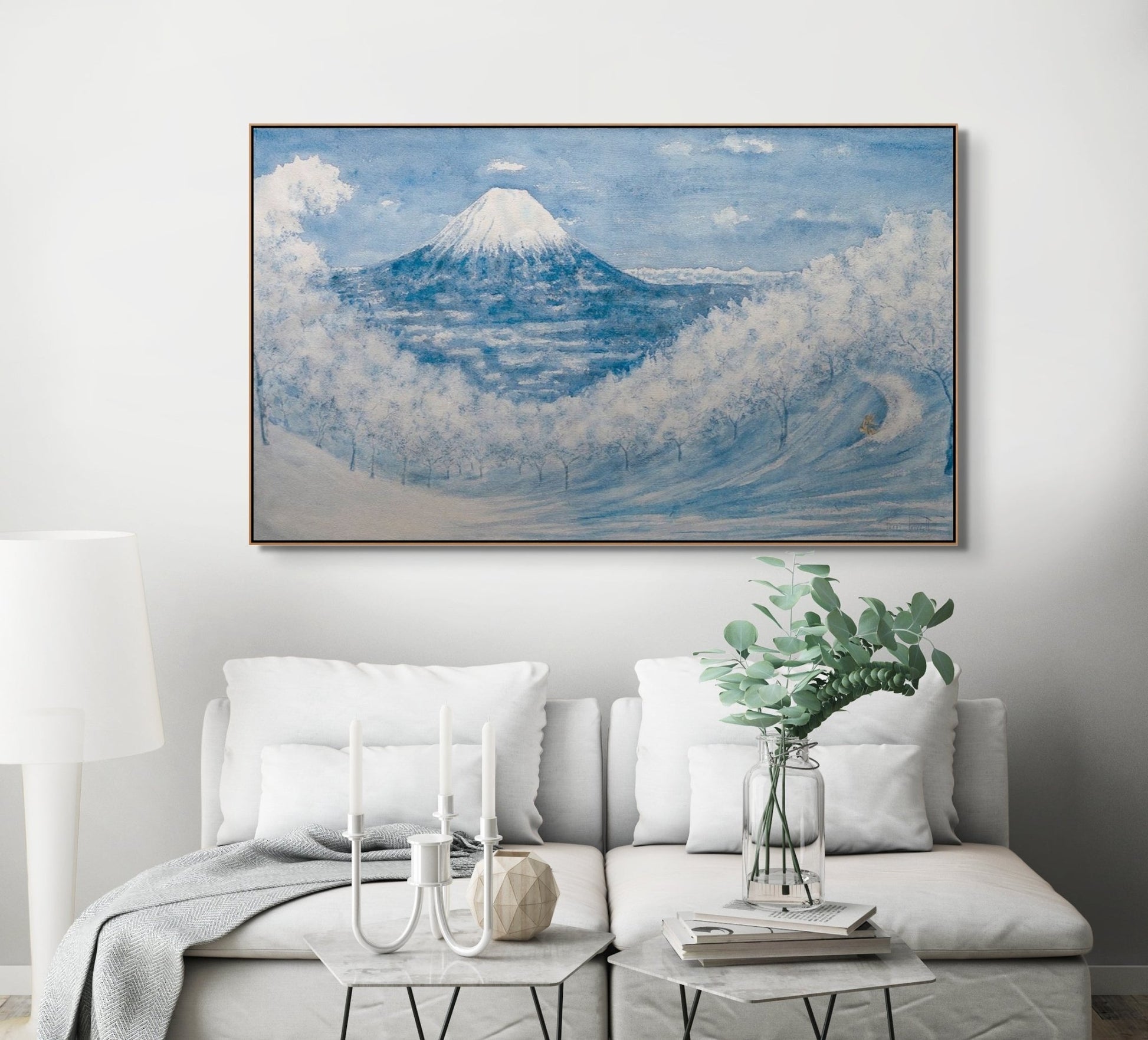 Mt Yotei and the Pow - Her - LIMITED EDITION - Fine Art Prints - Studio One Noosa