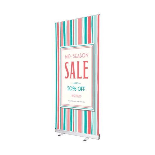 Pull Up Banner - 2000H x 850W - Printed form Your Artwork - Studio One Noosa