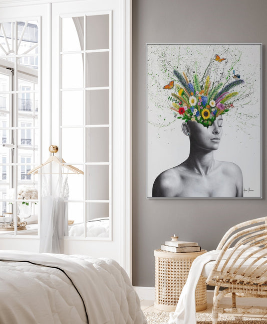 The Garden Girl - Limited Edition Fine Art Giclée Prints - Studio One Noosa