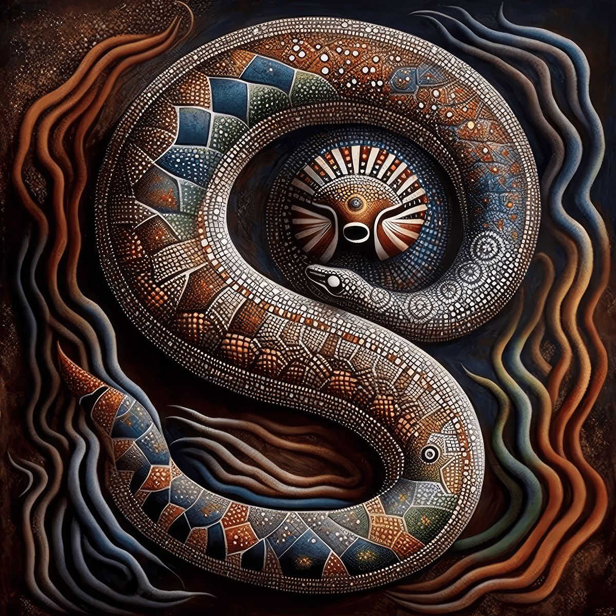 The Rainbow Serpent - Fine Art Prints - Studio One Noosa