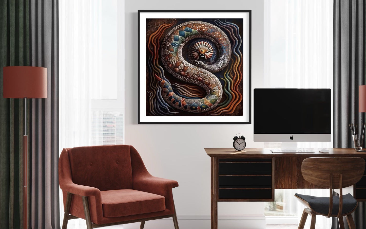 The Rainbow Serpent - Fine Art Prints - Studio One Noosa