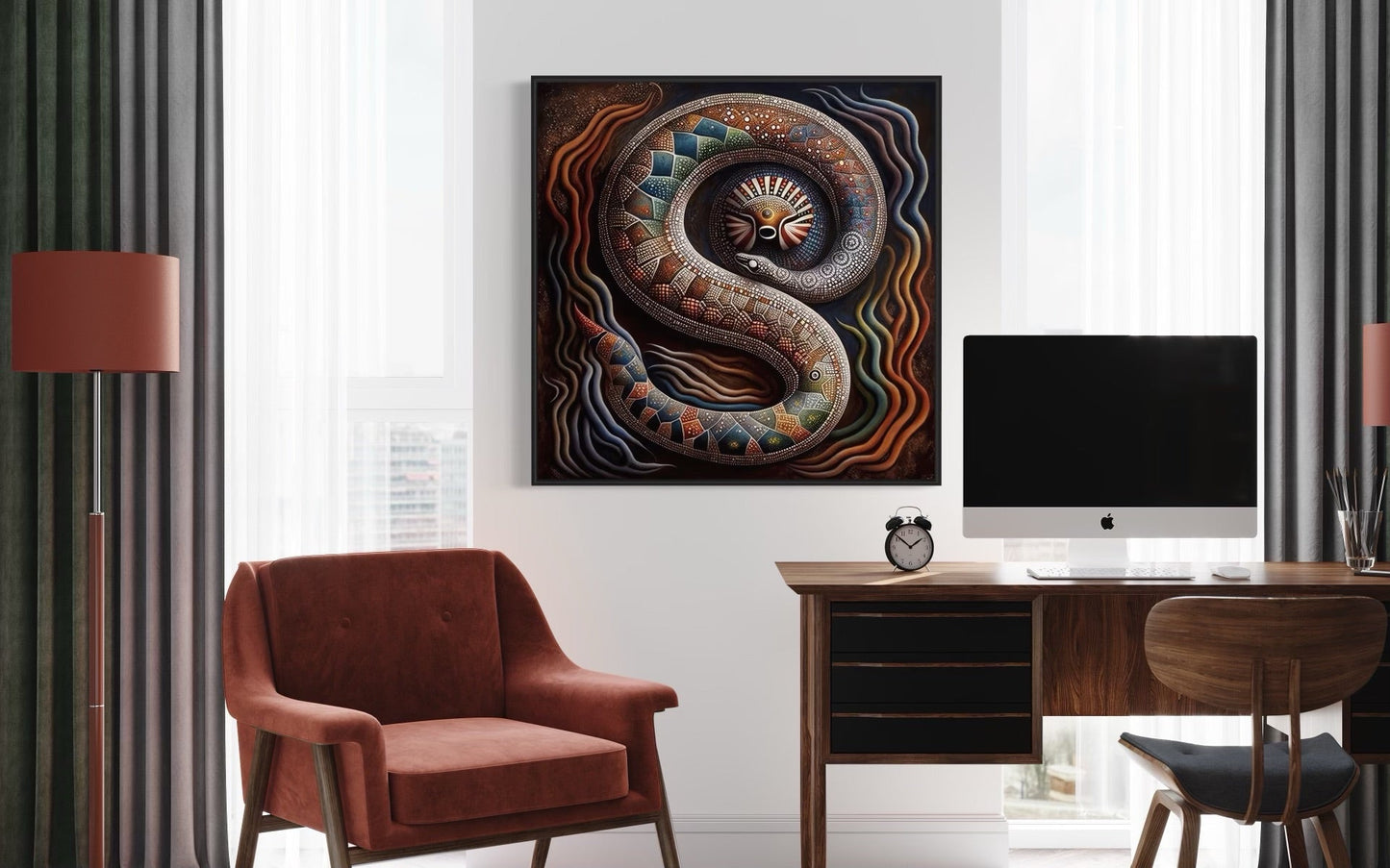 The Rainbow Serpent - Fine Art Prints - Studio One Noosa