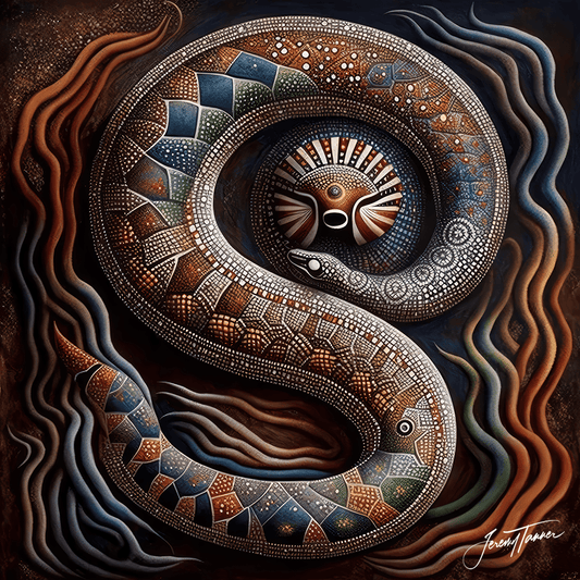 The Rainbow Serpent - Fine Art Prints - Studio One Noosa