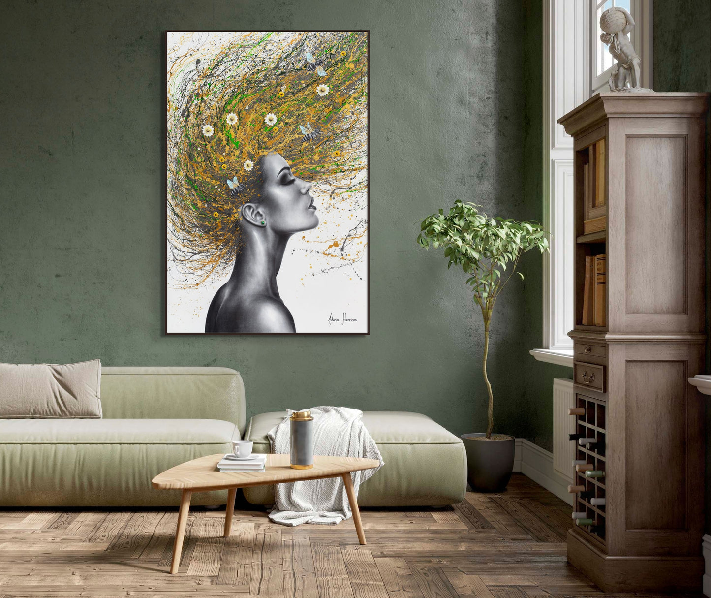 The Honey Bee Woman - Limited Edition Fine Art Giclée Prints