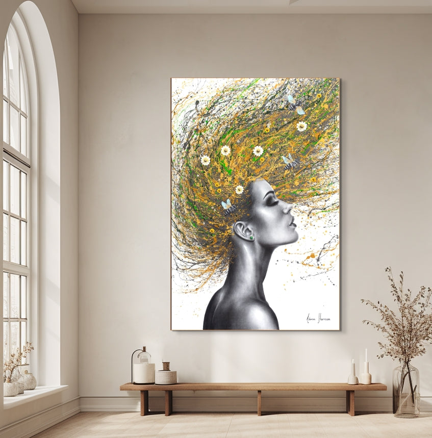 The Honey Bee Woman - Limited Edition Fine Art Giclée Prints